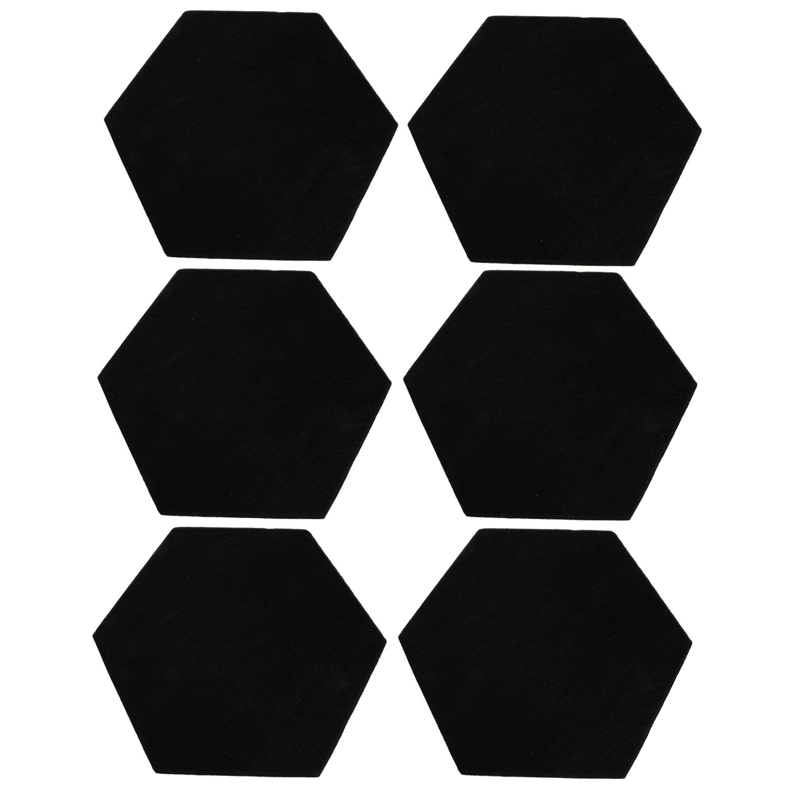 GOOHOCHY Acoustic Self Adhesive Wall Panel Sound Absorbing Boards Polyester Fiber 6Pcs for Ceiling