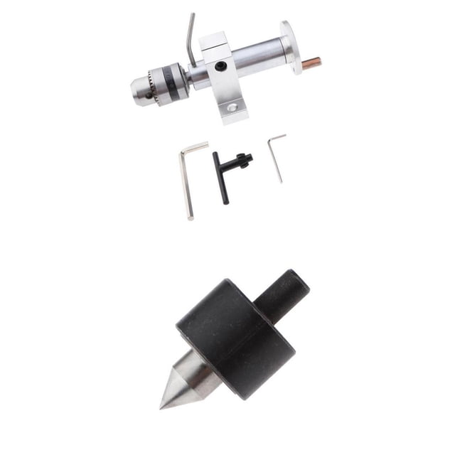 Accesorio de Herramienta de Carpintería Sunnimix Torno Giratorio 2 Piezas
