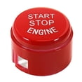 thumbnail image 5 of Cubierta del interruptor de botón de arranque y parada del motor para BMW F01 F02 F10 F11 (rojo), 5 of 5