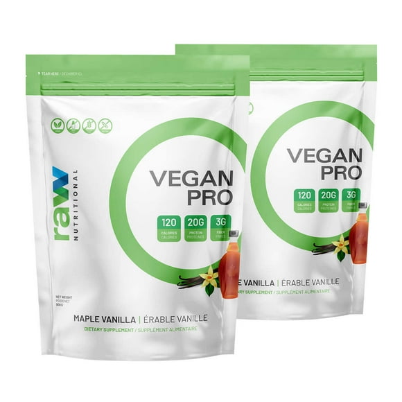 Vegan Pro Plant-Based Protein Powder, 2 x 908 g (Maple Vanilla)