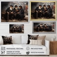 thumbnail image 4 of Designart "Devotion In Judaism'S Sunlight III" Judaism Floater Framed Wall Art Living Room, 4 of 5