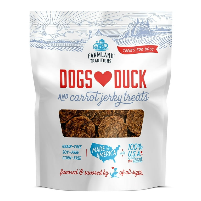 Farmland Traditions Duck Flavor Jerky Treats for Dogs 40 oz. Walmart