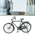 thumbnail image 1 of Mini Bike Model, Vintage Bike Model Exquisite Details Classical Rotatable Wheel  For Decoration, 1 of 8