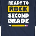 thumbnail image 3 of Instant Message - Ready to Rock Second Grade - Toddler And Youth Long Sleeve Graphic T-Shirt, 3 of 6