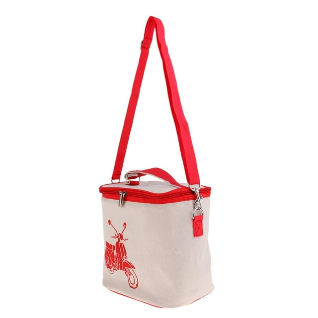 S SERENABLE Grand Contenant Isotherme pour Hommes Femmes avec Réglage Rouge