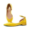 thumbnail image 2 of Balerina Flat Amarillo en Combinación Piel y Charol PIKIKI amarillo 22 PIKIKI 4071, 2 of 3