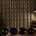 thumbnail image 3 of vidaXL LED Curtain Fairy Lights Outdoor Holiday Hanging Lights with 8 Models, 3 of 21