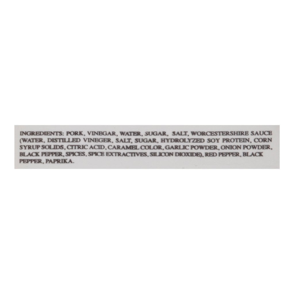 Brookwood Farms, Carolina Vinegar, Pork Barbeque, Packaged Meals, 16 oz (Fresh)