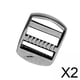 thumbnail image 1 of 2 Hebillas De Correa De Barra Deslizante Para Manualidades, Ajustador Deslizante Para Bolsos, Correas Para Jeans, Color Negro, 2 Cm, 1 of 8