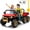 Red, variant on Yeshouse 6 Wheels Kids Ride On Dump Truck, 24V Battery Powered Ride On Construction Vehicle with Electric Dump Bed, 2-Seater Toddlers Electric Ride On Car Toy with Remote Control, Green