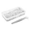 thumbnail image 3 of 684Pcs Washer Flat 304 Stainless Steel Assortment Accessory Replacement for Maintenance, 3 of 14