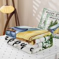 thumbnail image 5 of Homewish Rustic Camping Adventure Zipper Twin Comforter Sets with Fitted Sheet and 2 Pillowcases,Rustic Country Style Zipper Bedding Set For Boys Kids,Reversible,4-Piece, 5 of 7