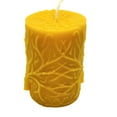 thumbnail image 2 of Cernunnos Farms - Beeswax Candles - Deer Pillar Beeswax Candle - Pure Canadian Beeswax - 50 Hour Burn Time - Natural Honey Scent, 2 of 3