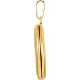 thumbnail image 2 of 14k Yellow Gold Oval Locket - 3.0 Grams, 2 of 2