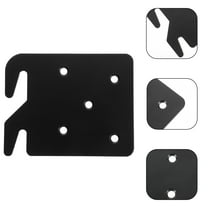 OUNONA Iron Bed Rail Bracket Replacement Fastener Hook for Furniture Bed Frame Support Hardware