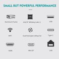 thumbnail image 3 of PIESIA U-BOX-M2 Mini PC Aluminum body Intel i5, Windows 11 Pro, 16GB RAM 256G SSD, 3 of 6