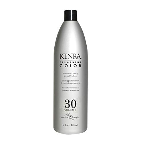 Kenrä Permanent Color Coloring Creme Developer (w/Sleek Brush) Cream Hydrogen Peroxide for Permanent Haircolor Dye, Lighteners, Hair Color (30 Volume / 9% - 16 ounce) Kenrä Permanent Color Coloring Creme Developer (w/Sleek Brush) Cream Hydrogen Peroxide for Permanent Haircolor Dye, Lighteners, Hair Color (30 Volume / 9% - 16 ounce)