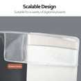 thumbnail image 3 of Yeacher Transparent Grind Arenaceous Piano Cover Digital Piano Keyboard Dustproof and Waterproof Cover, 3 of 8