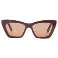 thumbnail image 5 of Ferragamo Women's SF929S 55mm Sunglasses, Brown, 5 of 5