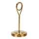thumbnail image 2 of Soporte para números de mesa de acero inoxidable, duradero, resistente a la decoloración, ligero, clip para fotos para hotel, restaurante, 10,5 cm, dorado, 2 of 10