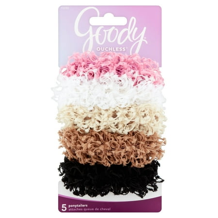 Goody Ouchless Ponytailers, 5 count