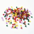 thumbnail image 2 of 1Bag Baking Painted Crackle Glass Beads Luster Glass Pearls Round Mixed Color 4~4.5x4mm Hole: 1mm 400pcs/bag, 2 of 3