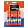 New Elmer's Washable School Glue Sticks, Disappearing Purple, 4/Pack , Each
