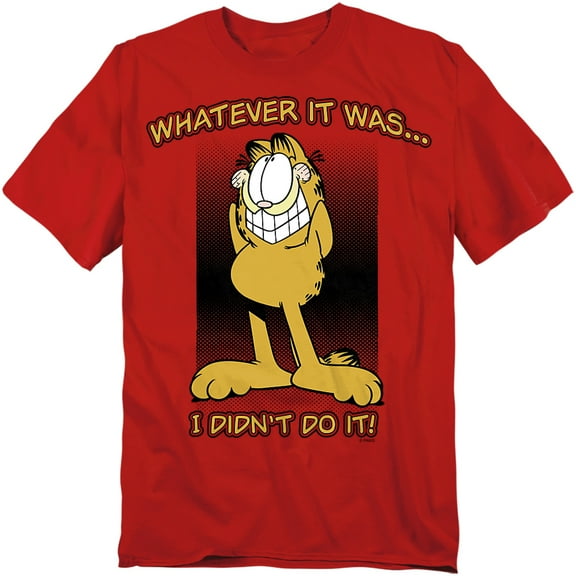 Garfield T-Shirt I Didnt Do It Unisex Graphic Tee For Men & Women