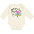 thumbnail image 3 of Inktastic My Nonna Loves Me- Cute Dragonfly Boys or Girls Long Sleeve Baby Bodysuit, 3 of 5