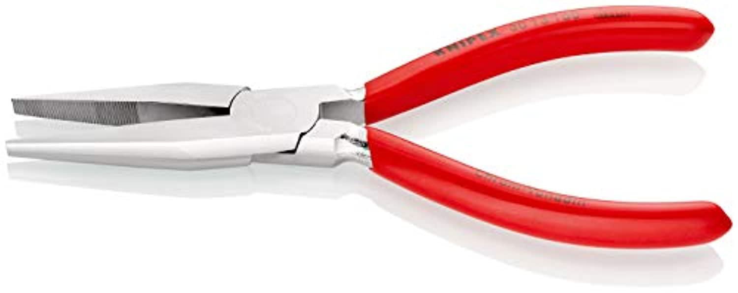 knipex 30 13 160 long nose pliers 6,3" chrome plated