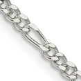 thumbnail image 1 of Sterling Silver 2.5mm Figaro Chain (14 X 2.5) Made In India qfg070-14, 1 of 5
