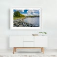 thumbnail image 2 of North East River - Maryland Photography Scenic Harbor Landscape Nature Autumn Coastal White Framed Wall Art Print 5 x 7 inches, 2 of 3