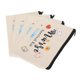 thumbnail image 4 of Bolsa de maquillaje, bolsas de cosméticos de lona de algodón, regalos fáciles de llevar para mujeres para viajar ANGGREK Otros, 4 of 8