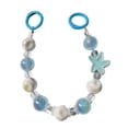 thumbnail image 2 of Llavero con dije para teléfono, llavero de coche, correa para la muñeca, decoración para bolso, dijes para bolso para mujer, recuerdos de fiesta, boda Azul, 2 of 8