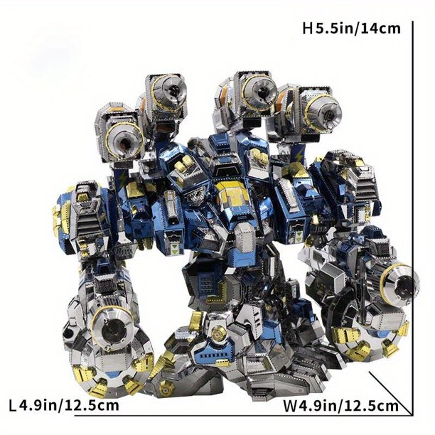 3D Metal DIY Assembly Model, Glue-free Three-dimensional Puzzle