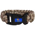 thumbnail image 1 of (Kansas Jayhawks, Tan) - Bracelet Survivant Camouflage NCAA, 1 of 3