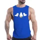 thumbnail image 3 of Ropa para hombre, camiseta sin mangas de secado rápido, camiseta sin mangas, baloncesto, moda para exteriores, ocio, transpirable, cuatro estaciones, Y2k, deporte, Fnaf, gimnasio, 3 of 5