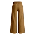 thumbnail image 7 of jiaxiM Linen Pants for Women Elastic Waist Linen Palazzo Pants Drawstring Fashion Work Trousers for Women Cotton Lounge Pants Women Business Casual Outfits, 7 of 7