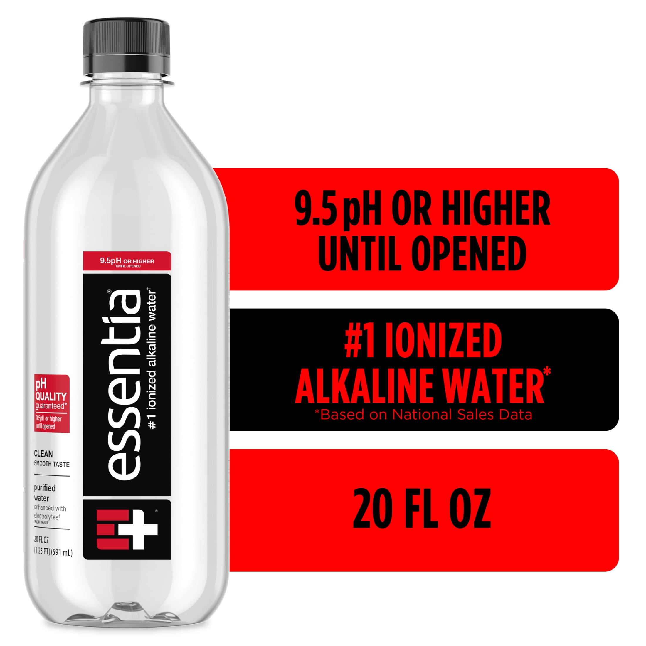 Essential Water - 20 Oz-Pure Hydration for Active Lifestyles