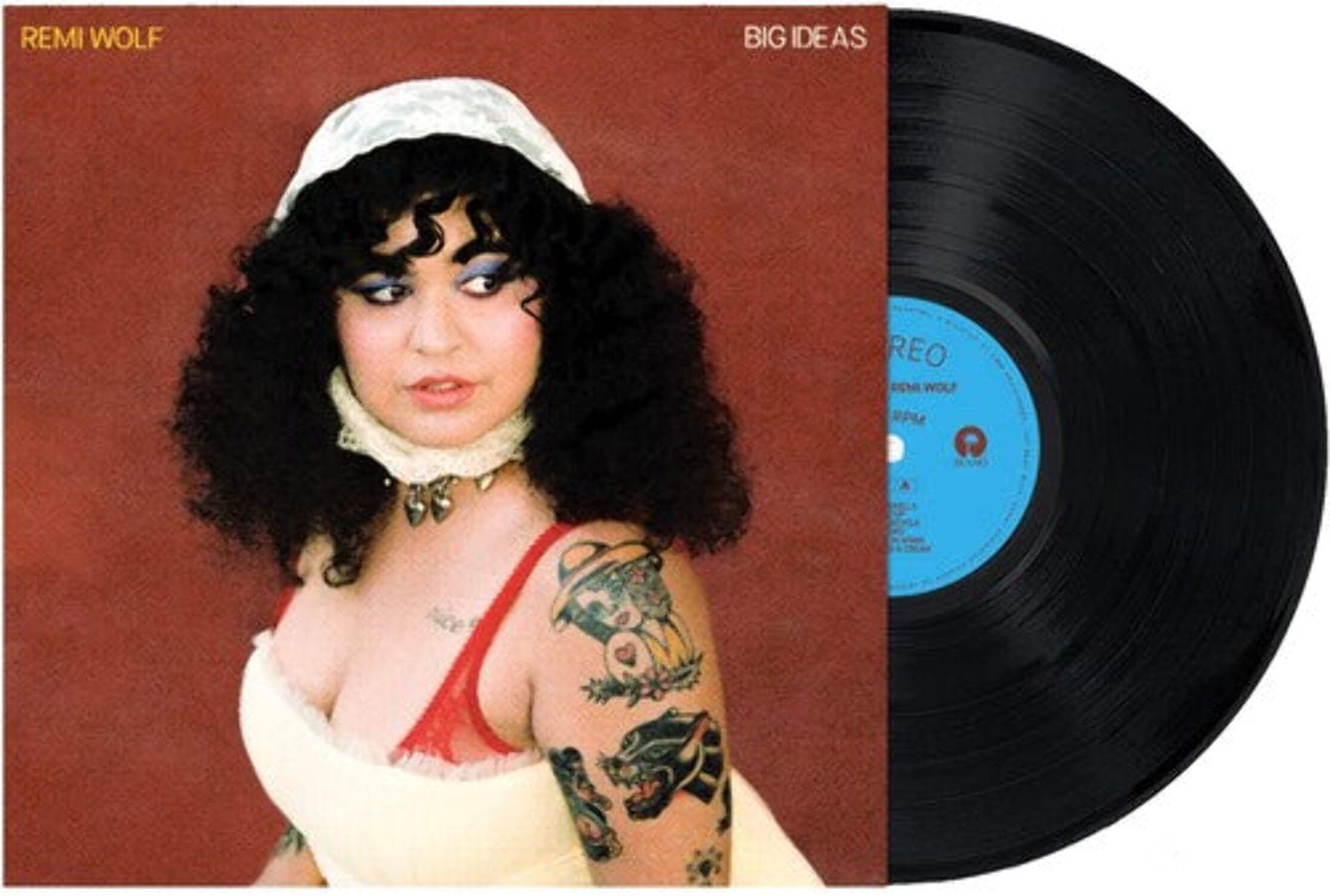 Remi Wolf　BIG IDEAS　直筆サイン入りCD Remi Wolf – Big Ideas – Vinyl (Baby Blue, Signed Poster, LP
