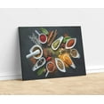 thumbnail image 2 of Spoon Spice Food Kitchen Canvas Wall Art Framed Prints Artwork Spice Kitchen Pictures Wall Decor Food Poster For Home Living Room Kitchen Dining Room Restaurant Decoration - 12x18 Inch, 2 of 6