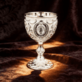 thumbnail image 3 of Vintage Chalice Goblet, Elegant Vintage Wine Cup for Wine Tasting, Home Decor, Drinking Glass Gift for Giving, Vintage Decorations for Home, 3 of 10