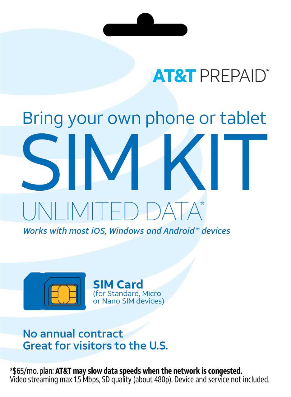 AT&T PREPAID SIM Starter Kit - image 2 of 3