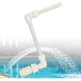 thumbnail image 1 of EcoNesxp 5" Underground and Aboveground Backflow Nozzles Waterfall Fountain Sprinklers Suitable for Most Sizes Inch Underground and Aboveground Backflow Nozzles, 1 of 4