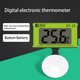 thumbnail image 5 of Greeniant Termómetro de acuario LCD Digital impermeable hogar Oficina dormitorio pecera bajo la herramienta de medición de temperatura del agua Suministros de alimentación y agua para mascotas Greeniant PT004725-01, 5 of 6