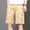 Khaki, variant on WWV Big and Tall Cargo Shorts Work Shorts for Men Construction Multi Pockets Button Shorts Solid Color Trendy Loose Fit Outdoor Sports Workwear Pants Army Green L