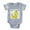 Heather Gray, variant on CafePress - Luv Mommies 006 Copy - Cute Infant Baby Football Bodysuit