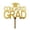 B, variant on 4Pcs 2026 Graduation Cake Topper Set Congratulations Cake Decor for High School College Senior Graduation Party Supplies, Gold, By VINOIC