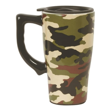 Camouflage Ceramic Travel Mug Camouflage Ceramic Travel Mug