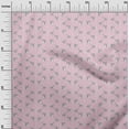 thumbnail image 3 of oneOone Silk Tabby Light Pink Fabric Animal Dress Material Fabric Print Fabric By The Yard 42 Inch Wide, 3 of 5